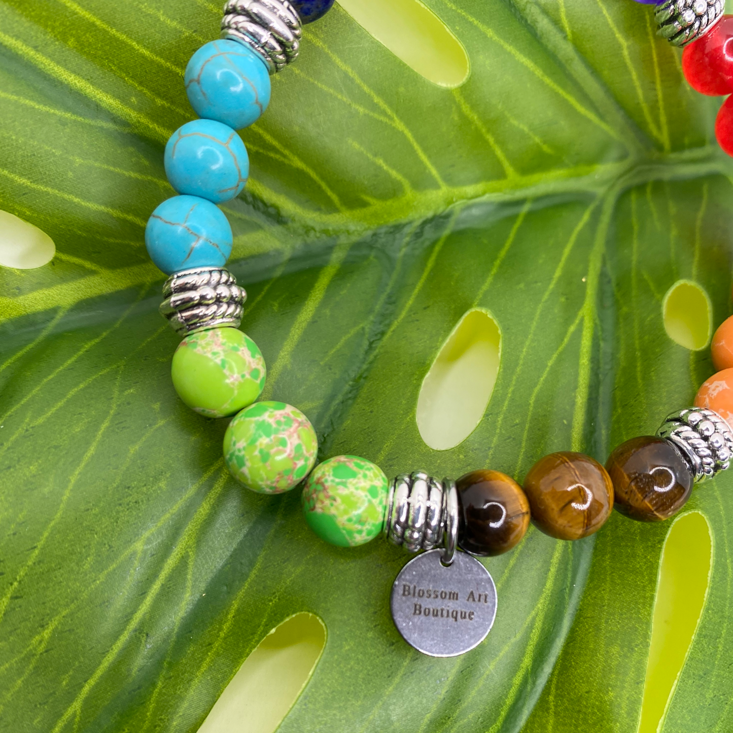 All Around Crystal Chakras Healing Bracelet