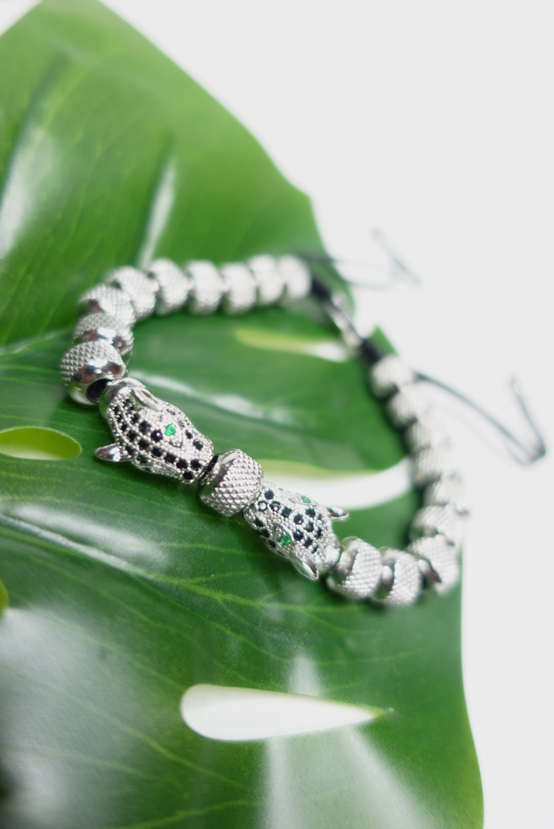 Silver Luxury Leopard 3 Piece