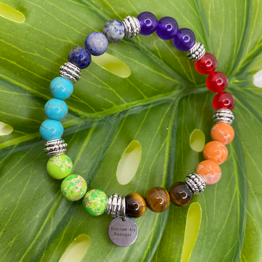 All Around Crystal Chakras Healing Bracelet